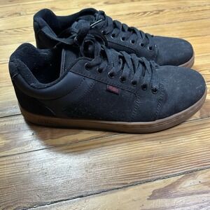 Y2K Etnies Barge XL Puffy Black/Red Skate Shoes Sz 10.5 EUR 44 Men Skateboarding